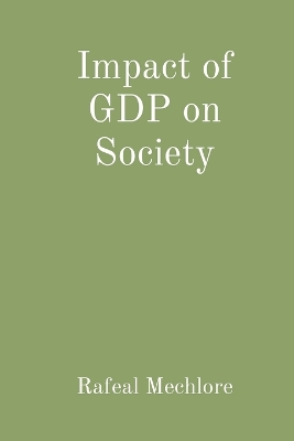 Book cover for Impact of GDP on Society