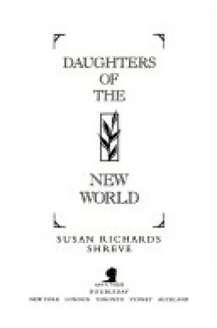 Cover of Daughters of the New World