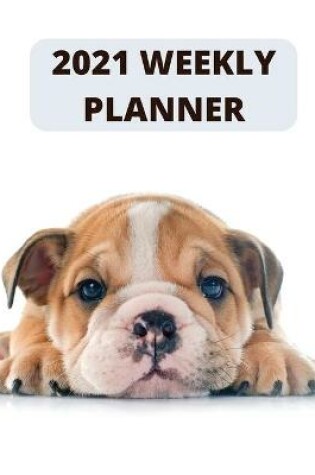 Cover of 2021 weekly planner