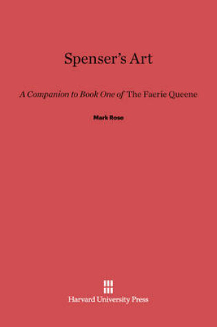 Cover of Spenser's Art