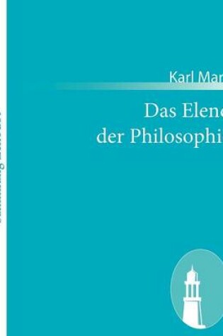 Cover of Das Elend der Philosophie