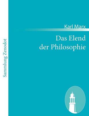 Book cover for Das Elend der Philosophie