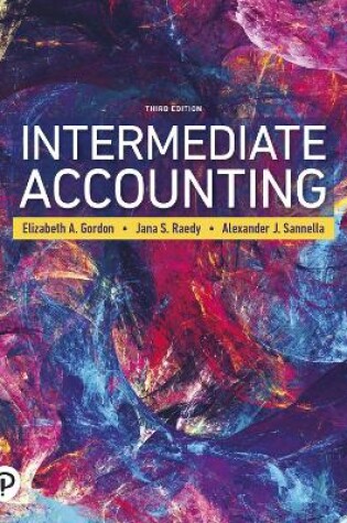 Cover of MyLab Accounting with Pearson eText for Intermediate Accounting