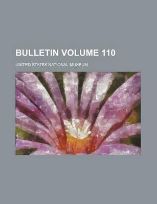 Book cover for Bulletin Volume 110