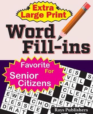 Cover of Extra Large Print WORD FILL-ins