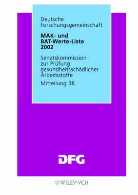 Book cover for Mak Und Bat Werte Liste 2002