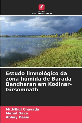 Book cover for Estudo limnológico da zona húmida de Barada Bandharan em Kodinar-Girsomnath