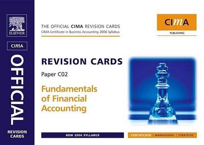 Book cover for Cima Revision Cards: Fundamentals of Financial Accounting