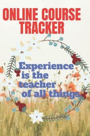 Cover of Online Course Tracker