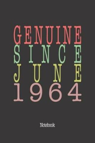 Cover of Genuine Since June 1964