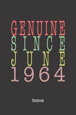 Book cover for Genuine Since June 1964