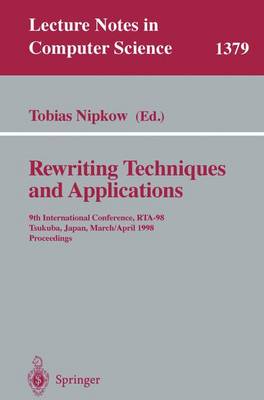 Cover of Rewriting Techniques and Applications