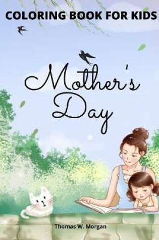 Cover of Mother's Day Coloring Book for Kids