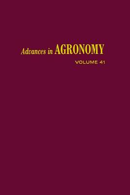 Book cover for Advances in Agronomy Volume 41