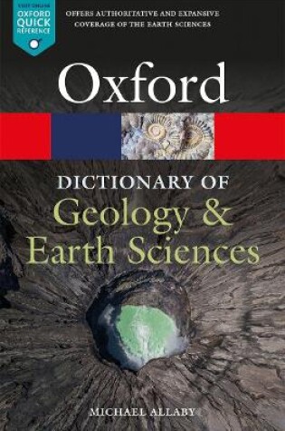 Cover of A Dictionary of Geology and Earth Sciences