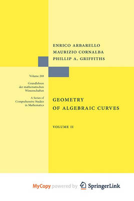 Book cover for Geometry of Algebraic Curves