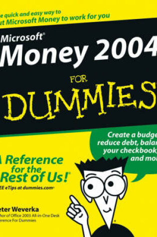 Cover of Microsoft Money 2004 for Dummies