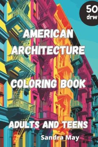 Cover of American Architecture Coloring Book