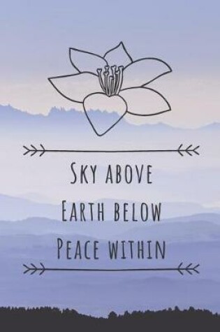Cover of Sky Above Earth Below Peace Within