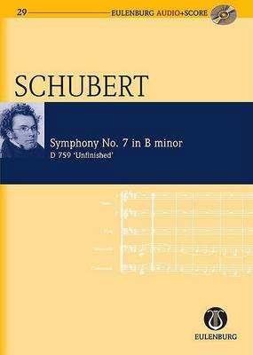 Book cover for Symphony No. 7 in B Minor D 759 / h Moll "Unfinished Symphony"