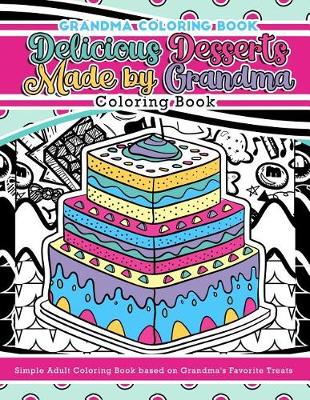 Book cover for Grandma Coloring Book