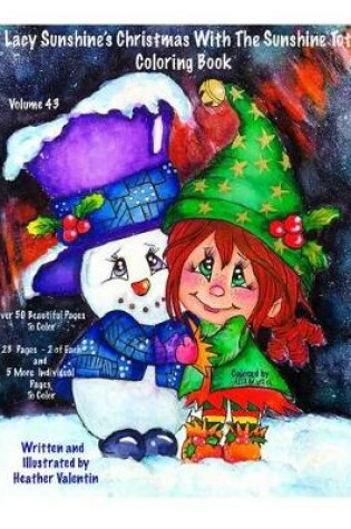 Cover of Lacy Sunshine's Christmas With The Sunshine Tots Coloring Book