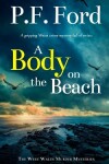 Book cover for A BODY ON THE BEACH a gripping Welsh crime mystery full of twists