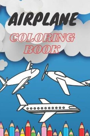 Cover of Airplane Coloring Book