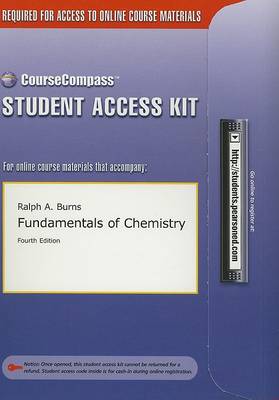 Book cover for CourseCompass Access Code Card