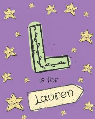 Book cover for L Is for Lauren