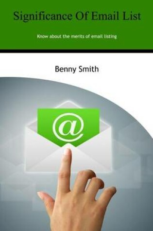 Cover of Significance of Email List