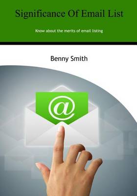 Book cover for Significance of Email List