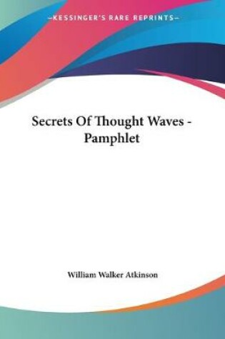 Cover of Secrets Of Thought Waves - Pamphlet