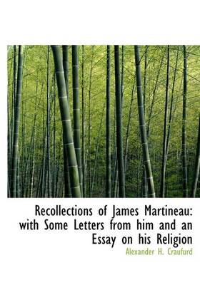 Book cover for Recollections of James Martineau