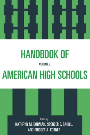 Cover of Handbook of American High Schools
