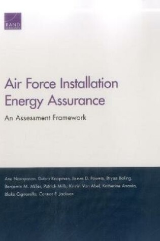 Cover of Air Force Installation Energy Assurance