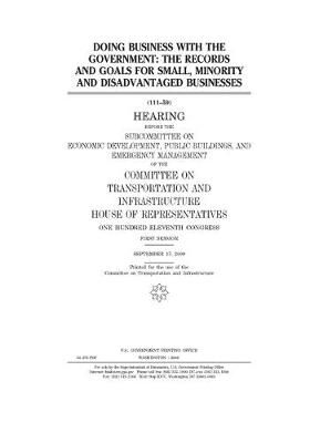 Book cover for Doing business with the government