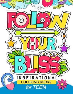 Book cover for Inspirational Coloring Book for Teen