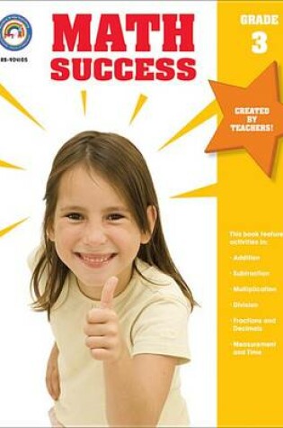 Cover of Math Success, Grade 3
