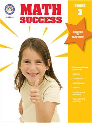 Book cover for Math Success, Grade 3