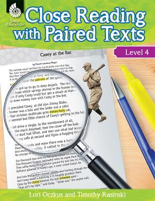 Book cover for Close Reading with Paired Texts Level 4