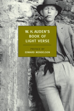 Cover of W. H. Auden's Book Of Light Verse