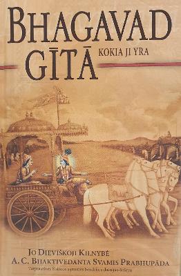 Book cover for Bhagavad-Gita Kokia Ji Yra [Lithuanian language]
