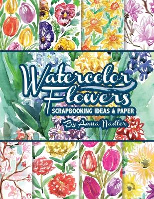 Book cover for Watercolor Flowers