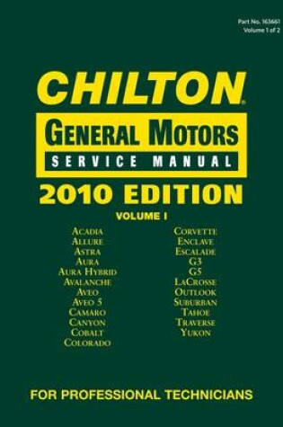 Cover of Chilton General Motors Service Manual