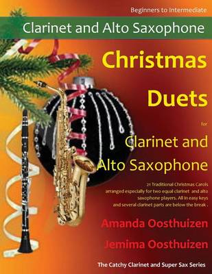 Book cover for Christmas Duets for Clarinet and Alto Saxophone