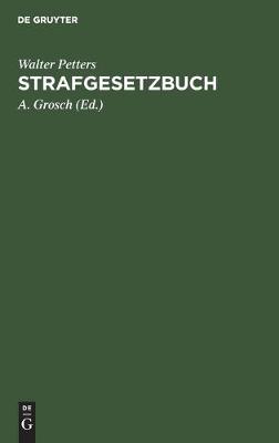 Book cover for Strafgesetzbuch