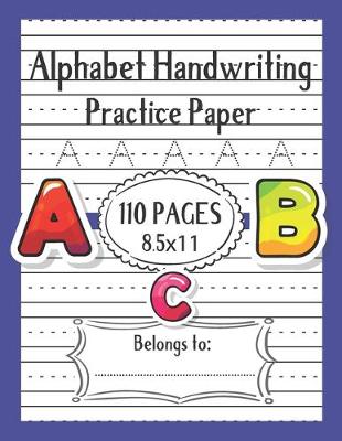 Book cover for Alphabet Handwriting Practice Paper