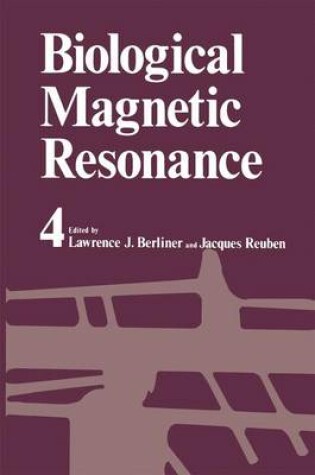 Cover of Biological Magnetic Resonance