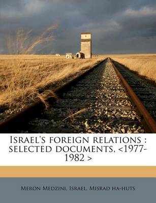Book cover for Israel's Foreign Relations